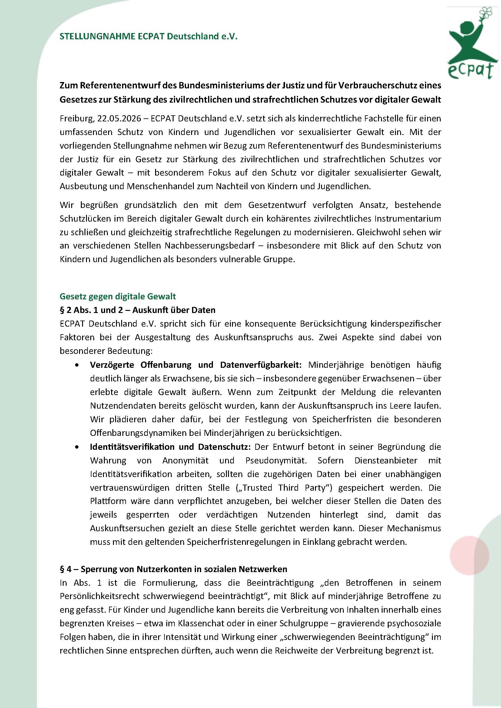 260522_ECPAT_Stellungnahme_GgdG_Webseite_Seite_1